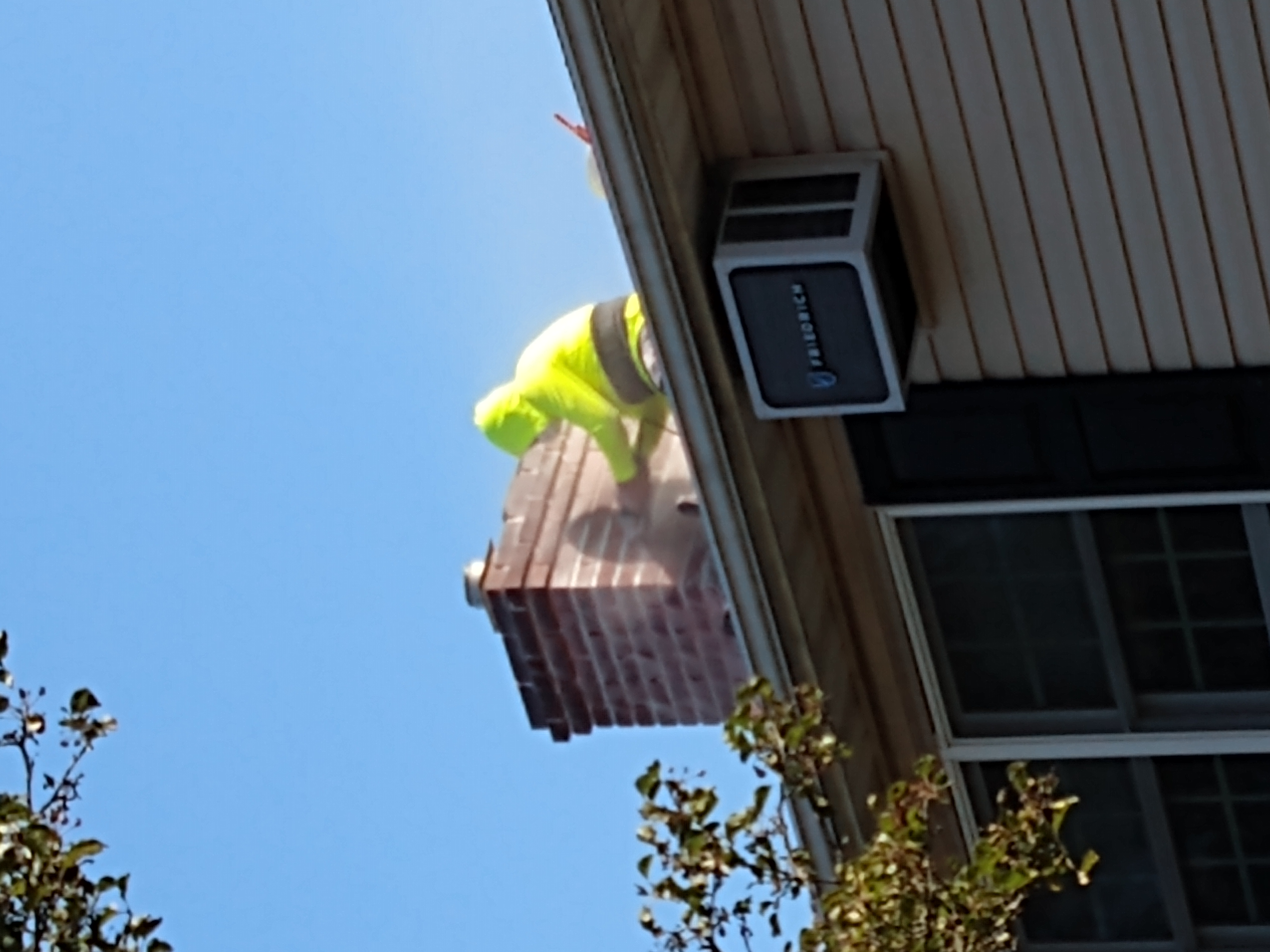 Chimney tuckpointing and mortar repair in Manhasset, New York